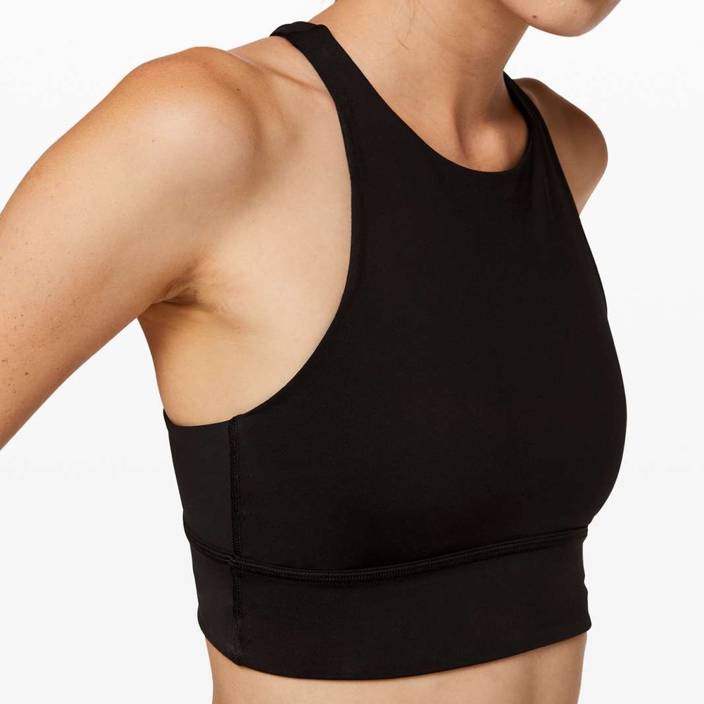Lululemon Ignite High Neck Long Line Bra